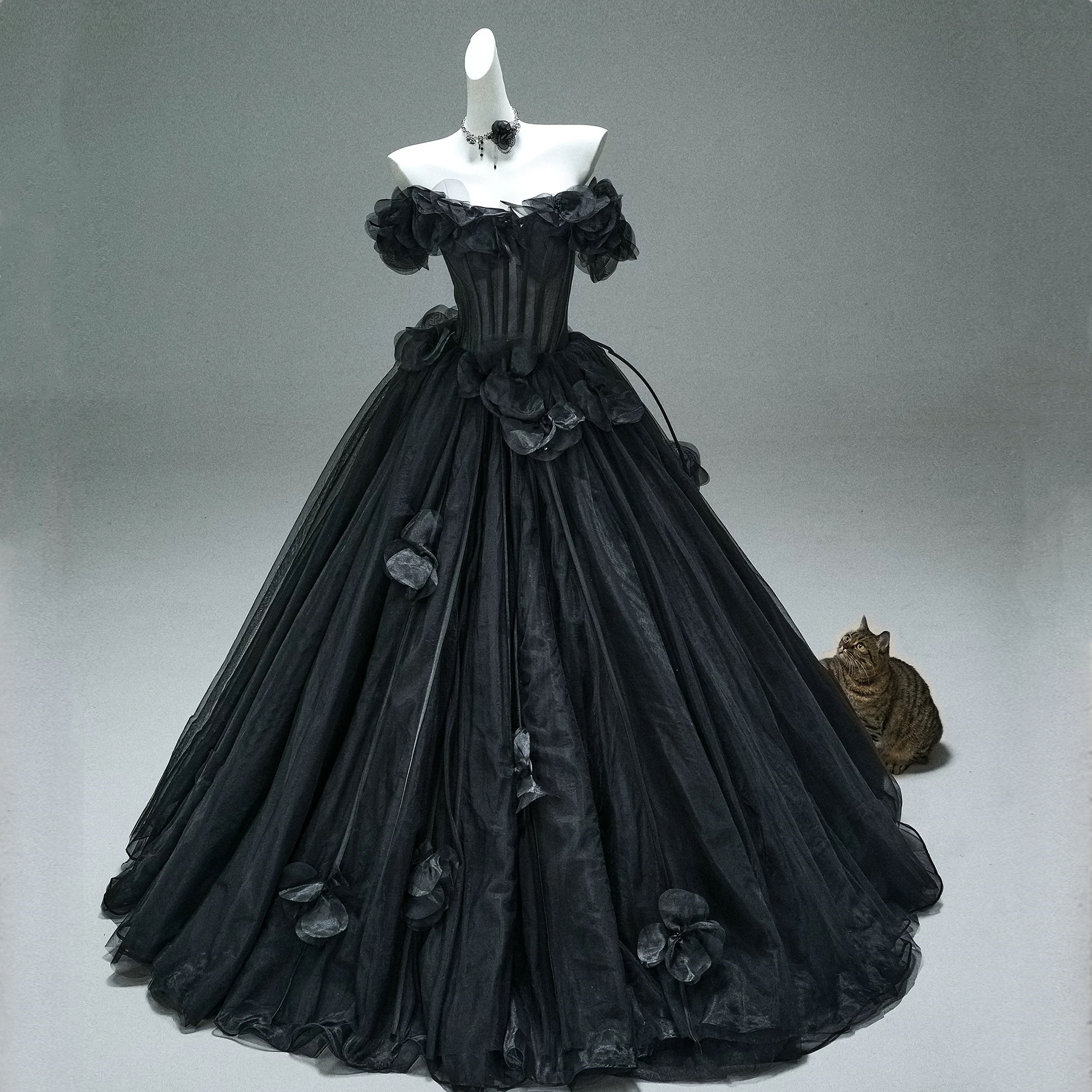 Custom Gothic Gown