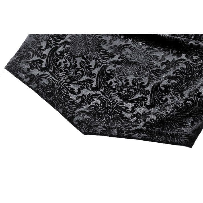 Darkinlove Women's Gothic Embossed Velvet Tank Top