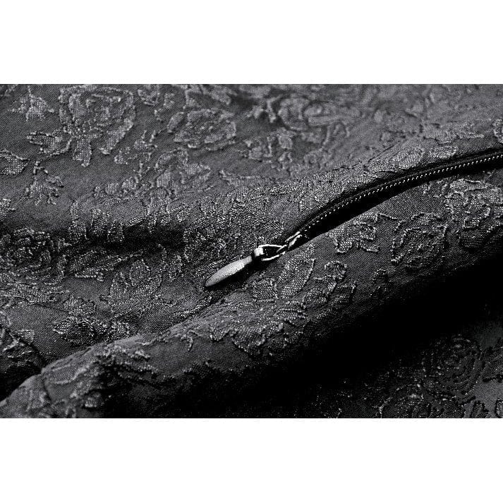 Darkinlove Women's Gothic Halterneck Lace Party Dress