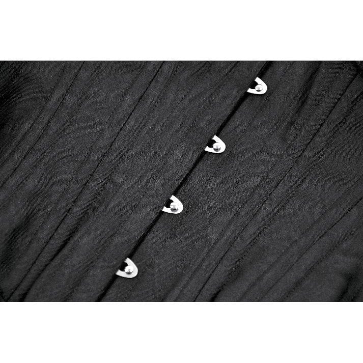 Darkinlove Women's Gothic Irregular Lace-up Underbust Corset