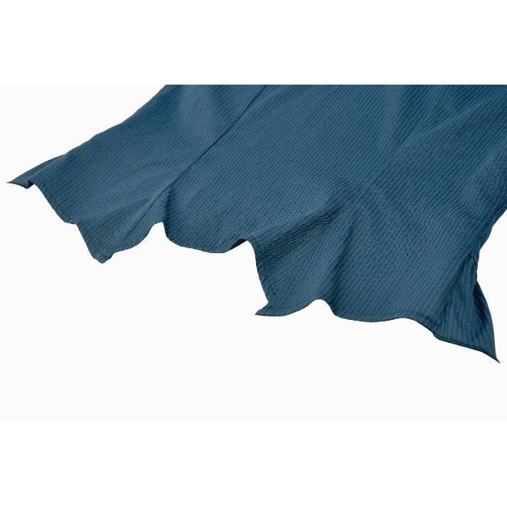 Darkinlove Women's Gothic Pinstripe Puff Sleeved Shirt with Detachable Bat Bow Tie