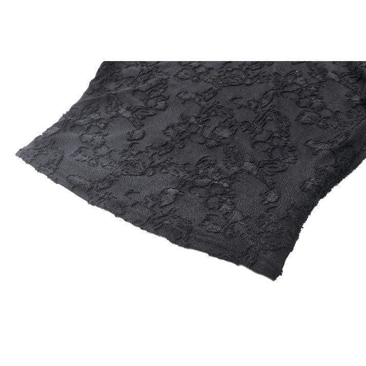 Darkinlove Women's Gothic Plunging Flared Sleeved Lace Shirt