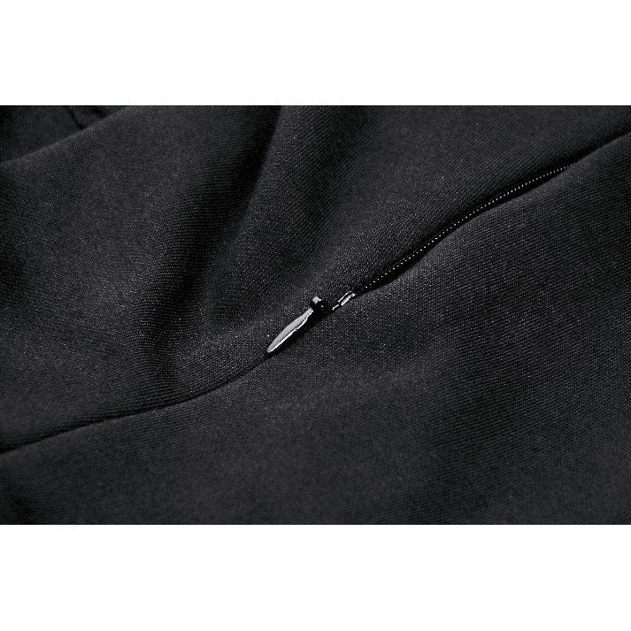 Darkinlove Women's Gothic Plunging Spider Mesh Splice Witch Slip Dress