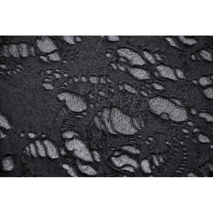 Darkinlove Women's Gothic Skull Printed Distressed Tank Top