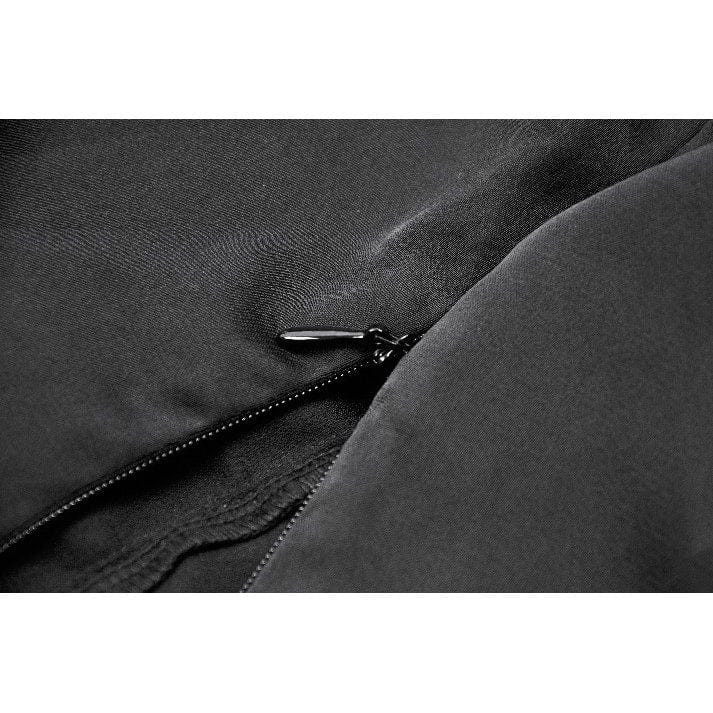 Darkinlove Women's Gothic Square Collar Ruffles Lace Top