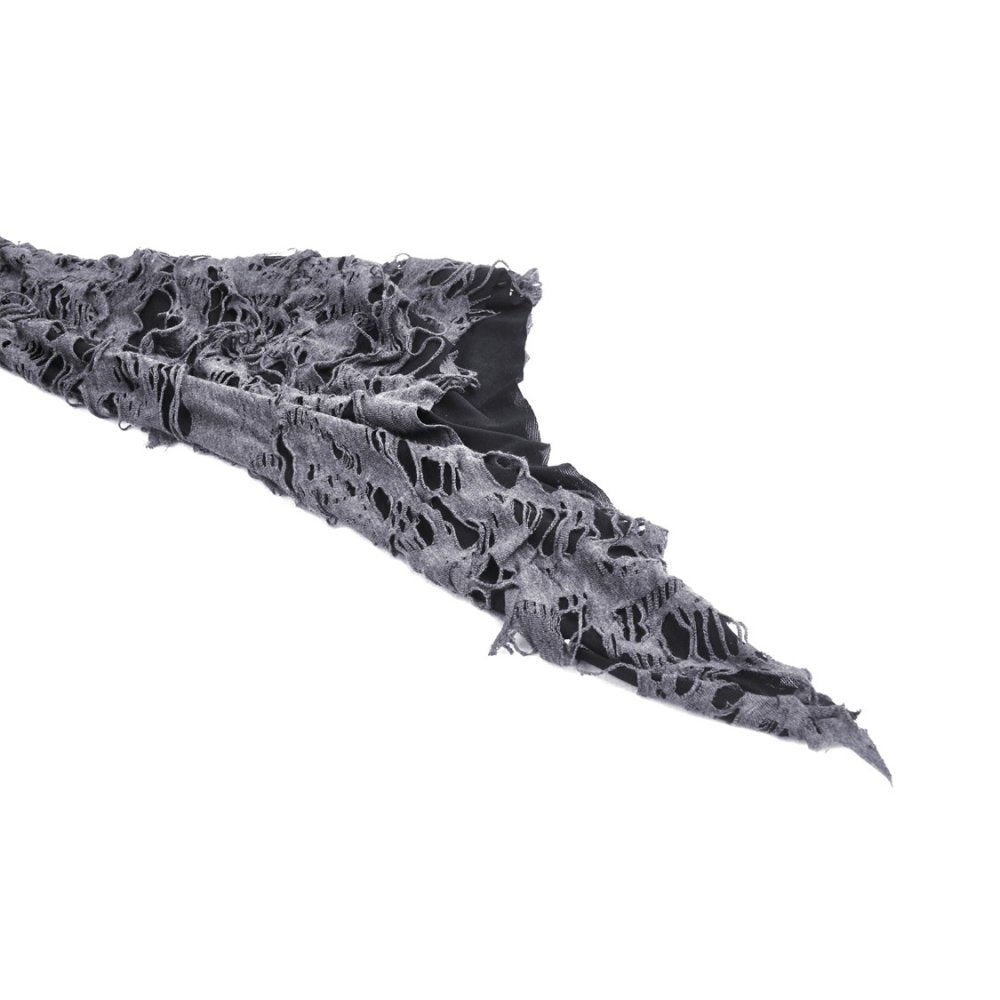 Darkinlove Women's Gothic Strappy Ripped Cardigan