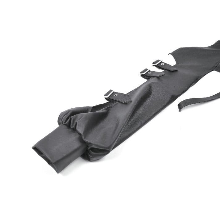 Darkinlove Women's Punk Asymmetric Eyelet Buckle-up Strap Cutout Cape