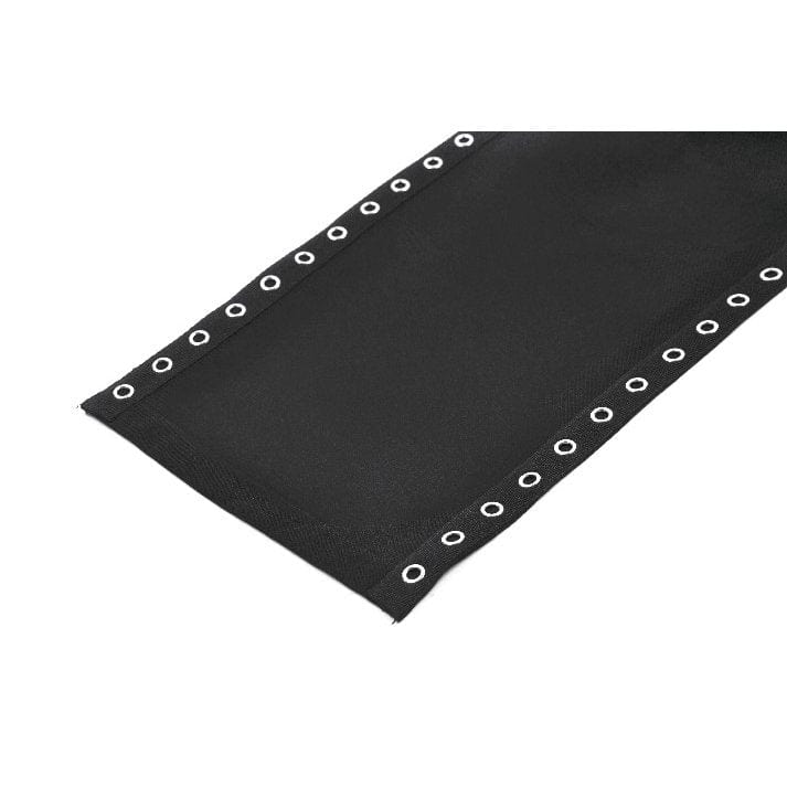 Darkinlove Women's Punk Buckle Strap Eyelet High-slit Midi Skirt with Detachable Pocket