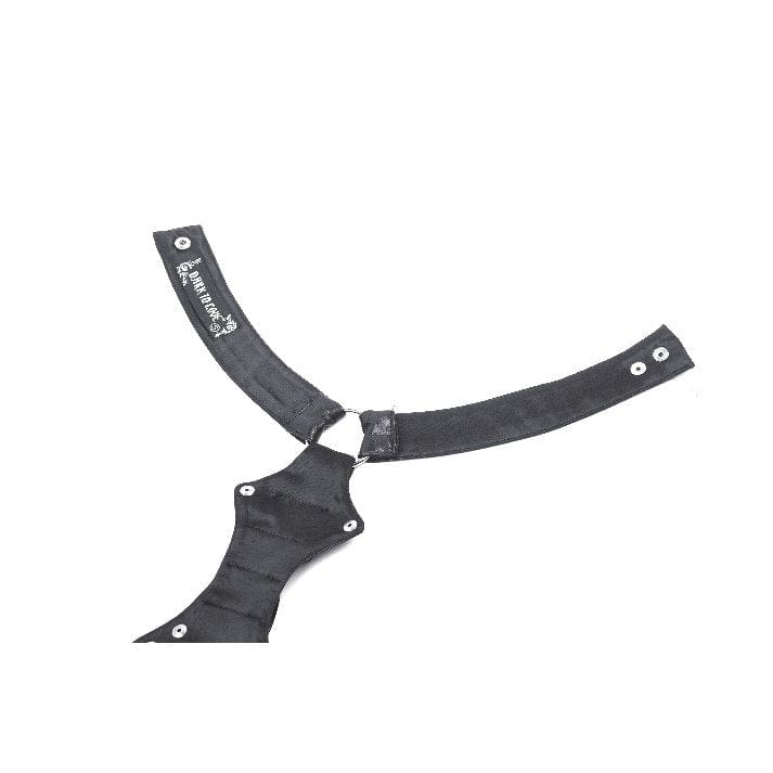 Darkinlove Women's Punk Irregular Faux Leather Necktie