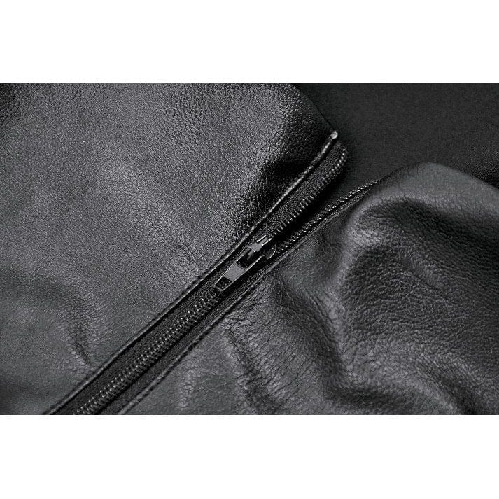 Darkinlove Women's Punk Lacing-up Straps Faux Leather Bustier