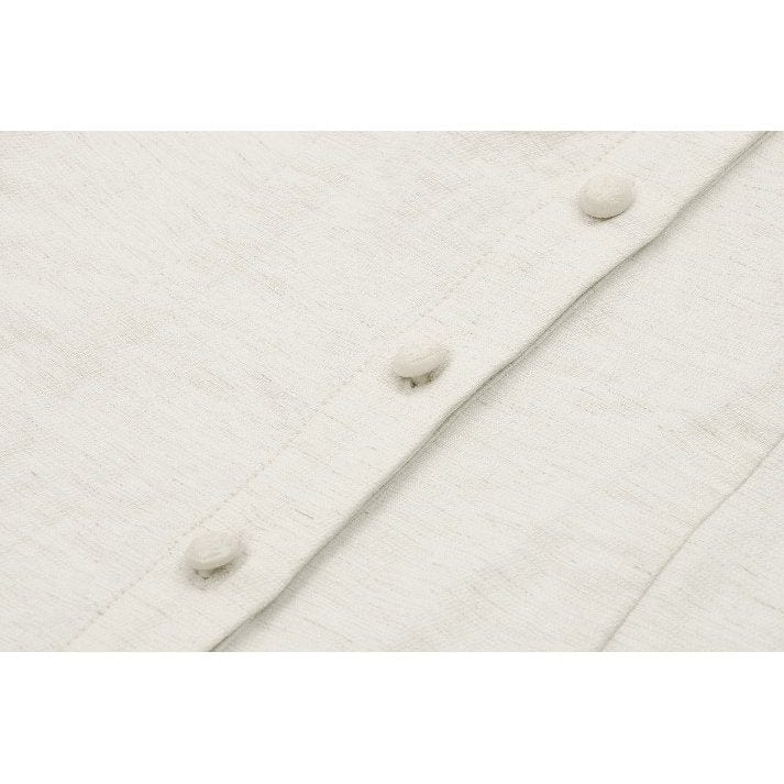 Darkinlove Women's Steampunk Stand Collar Ruffles Short Sleeved Shirt