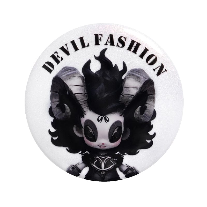 DEVIL FASHION Devil Fashion Lilimar Pattern Brooch Badge