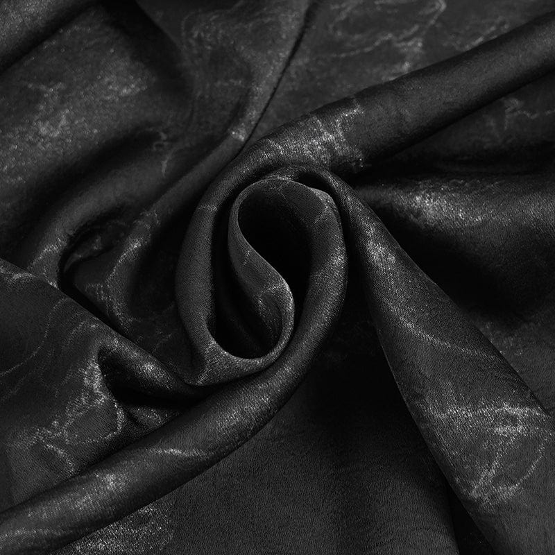 DEVIL FASHION Men's Punk Printed Bullet Shirt