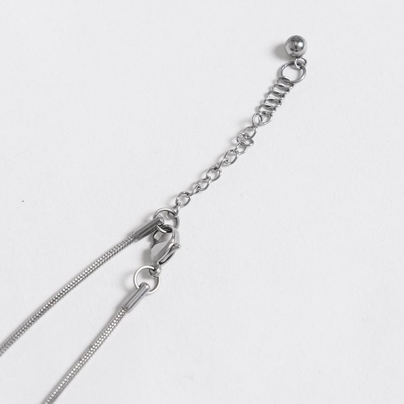 DEVIL FASHION Women's Punk Sci-fi Weird Alien Necklace Black