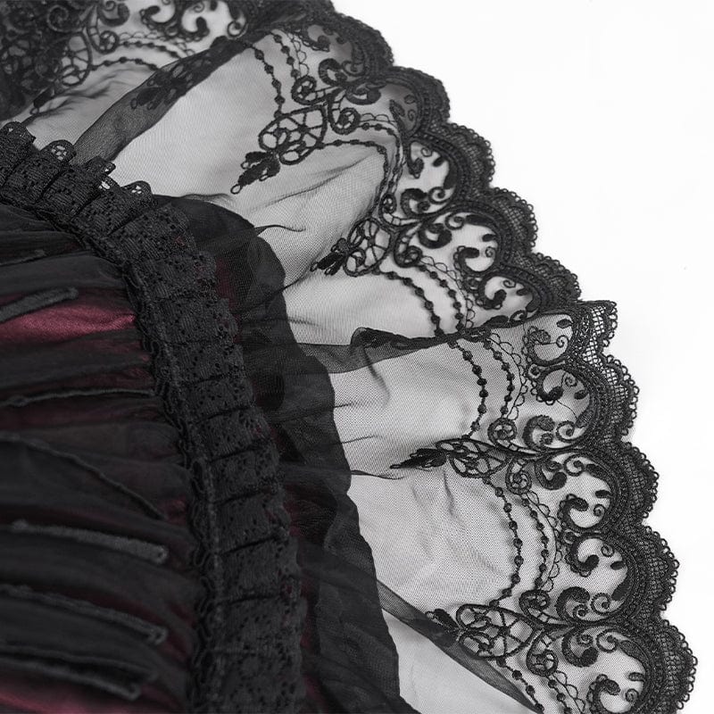 EVA LADY Women's Gothic Floral Lace Umbrella