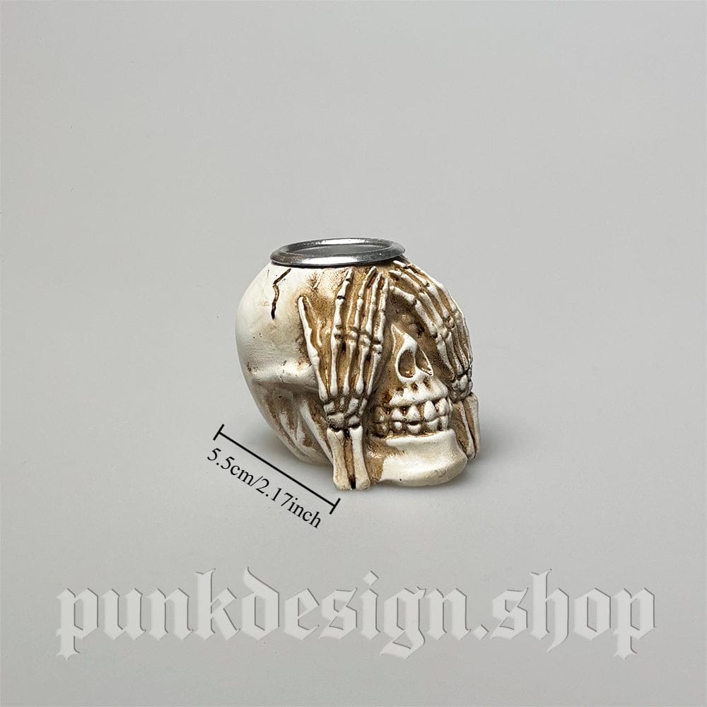 Kobine Home's Gothic Blind&Deaf&Mute Candlestick Ornament