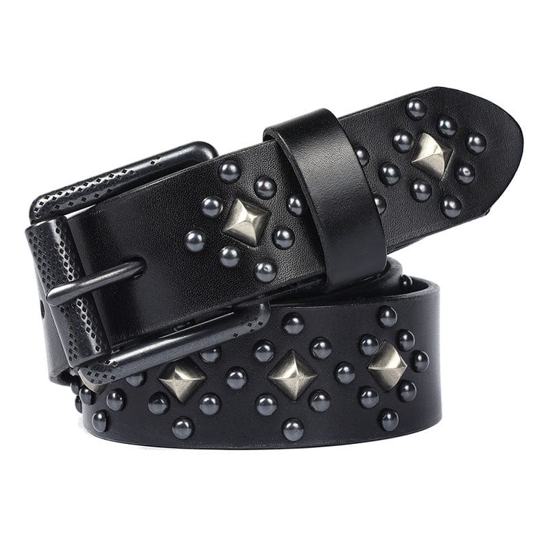 Kobine Men's Gothic Studded Belt