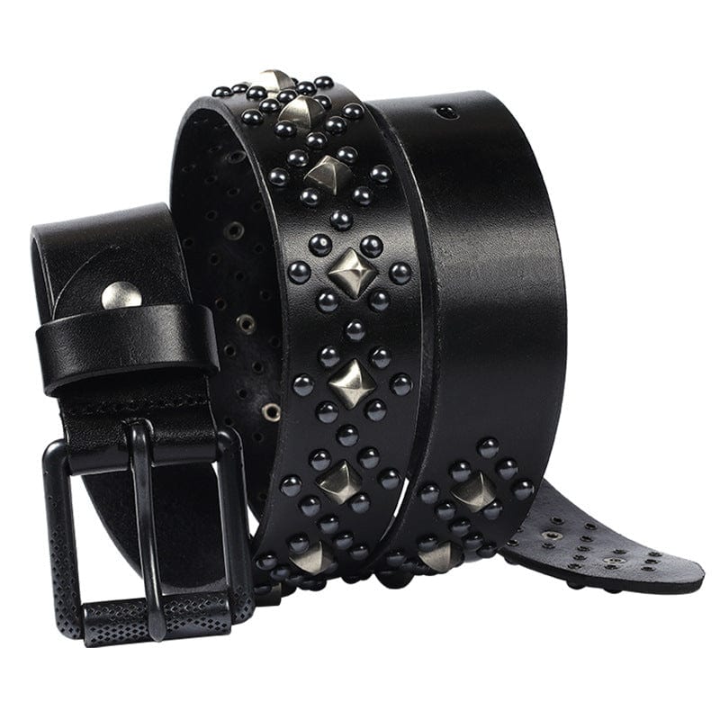 Kobine Men's Gothic Studded Belt