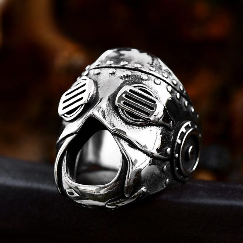 Kobine Men's Punk Skeleton Ring