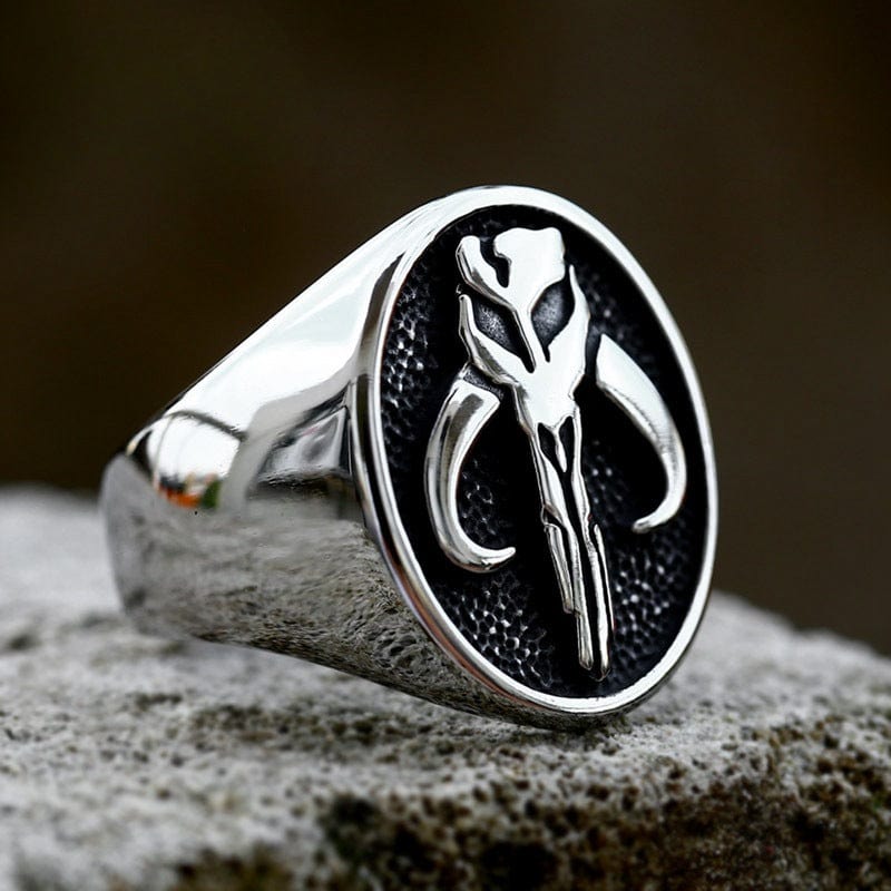 Kobine Men's Punk Skull Ring