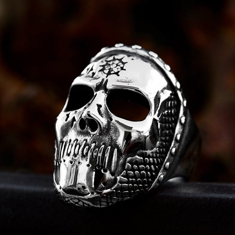 Kobine Men's Punk Skull Ring