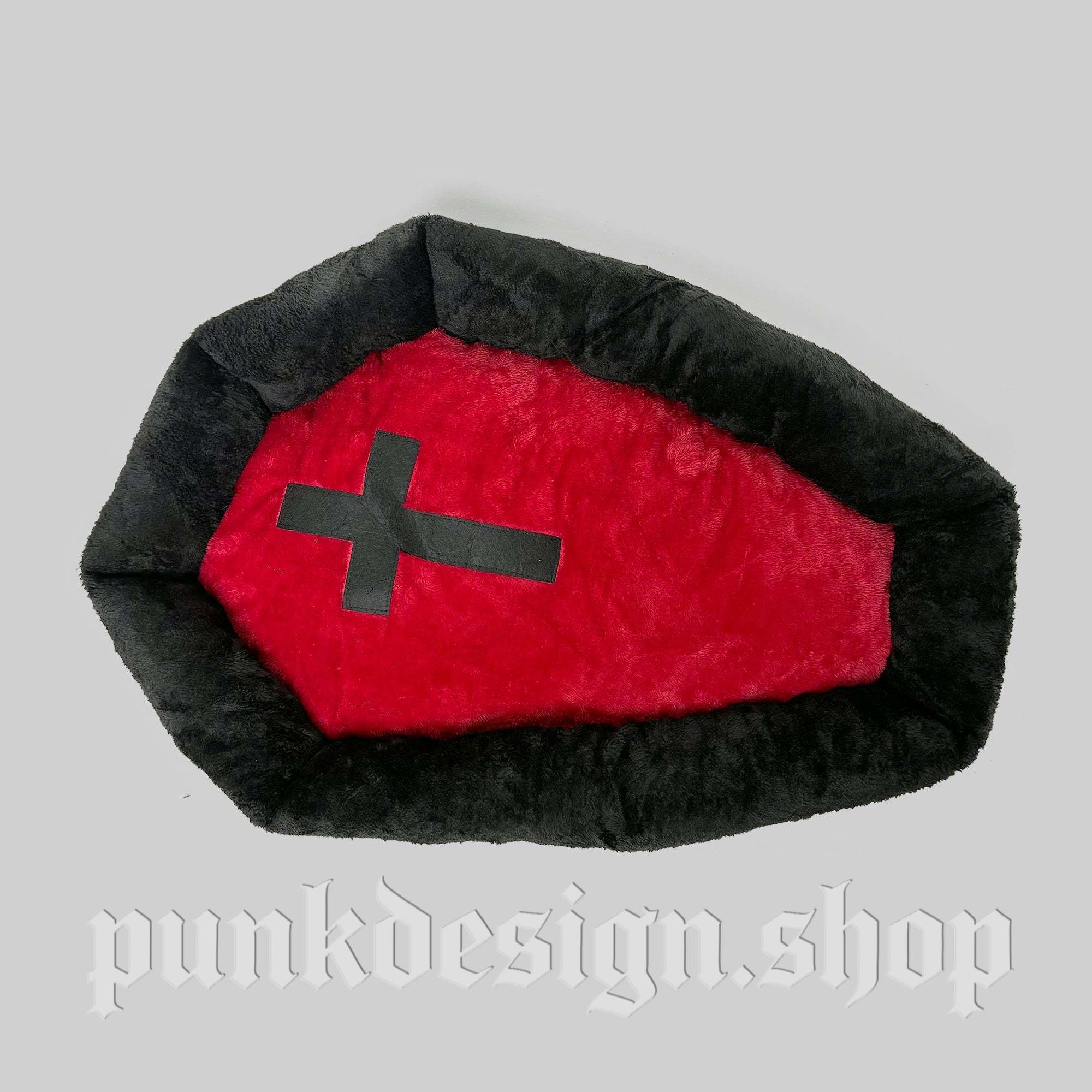 Kobine Pet's Gothic Cross Coffin Shape Cat Nest