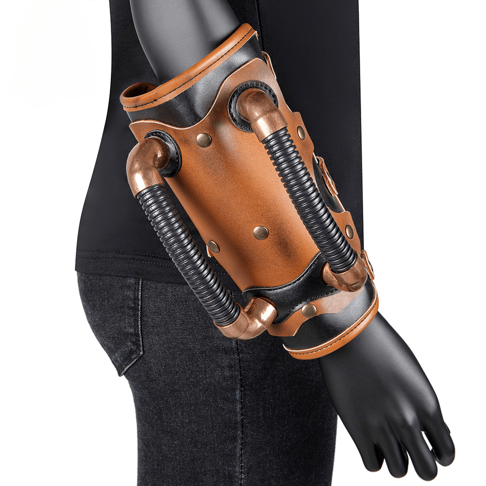 Kobine Unisex Steampunk Pipeline Splice Arm Sleeves
