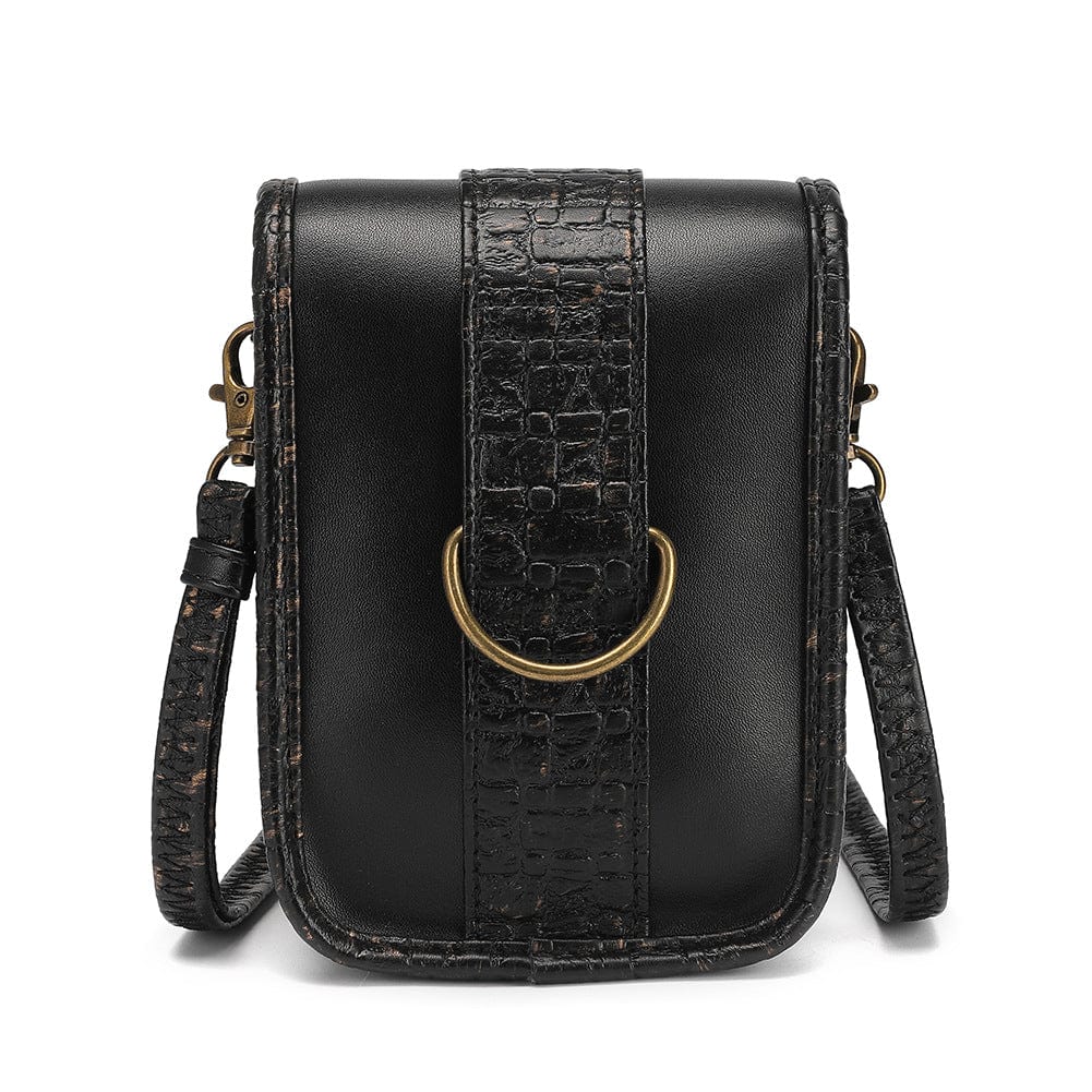 Kobine Unisex Steampunk Snakeskin Mini Bag
