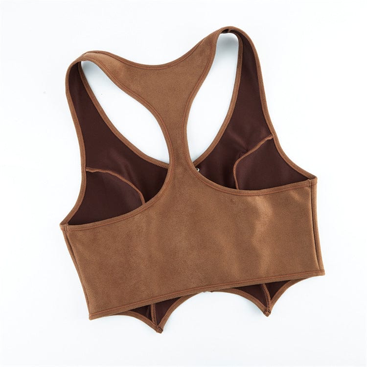 Kobine Women's Gothic Batwing Hem Lace-up Overbust Corset