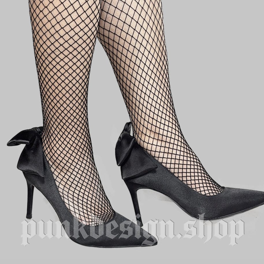 Kobine Women's Gothic Bowknot Stilettos