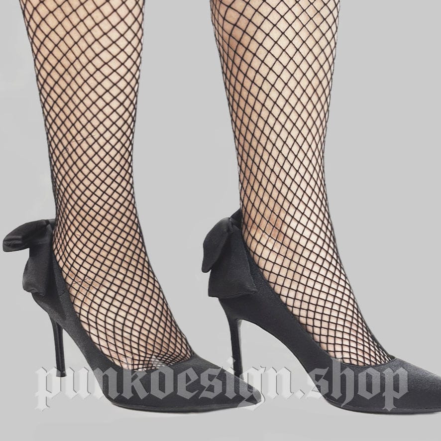 Kobine Women's Gothic Bowknot Stilettos