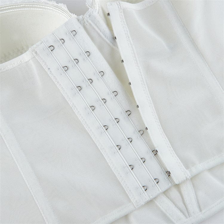 Kobine Women's Gothic Lace Slip Bustier