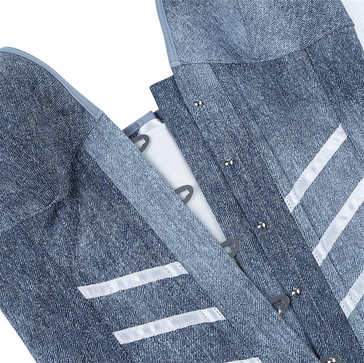 Kobine Women's Gothic Plunging V-neck Halter Overbust Corset