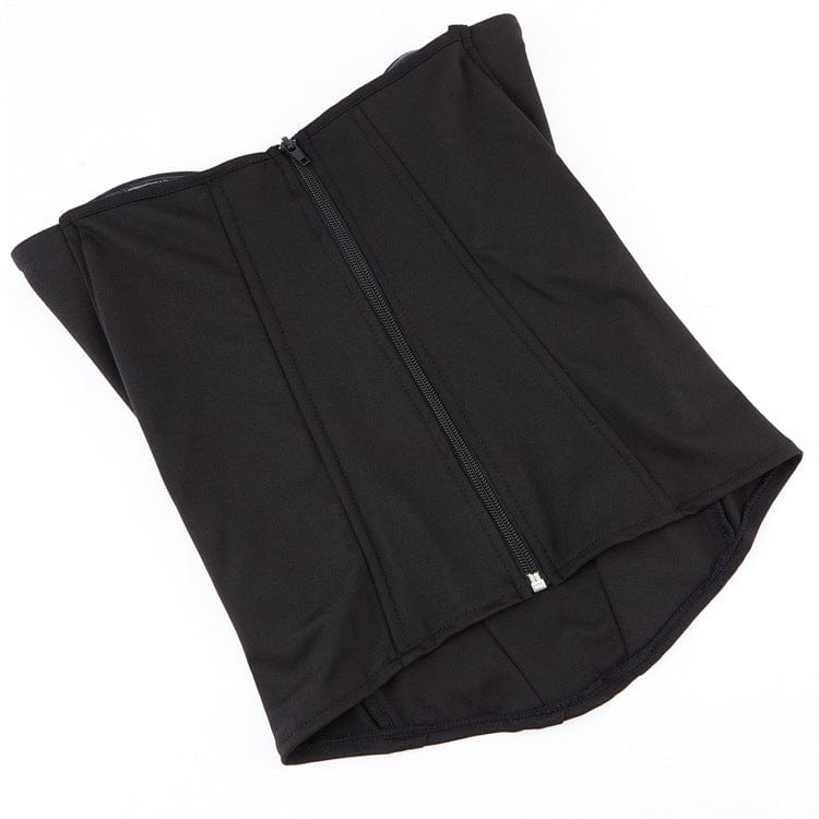 Kobine Women's Gothic Solid Color Elastic Overbust Corset