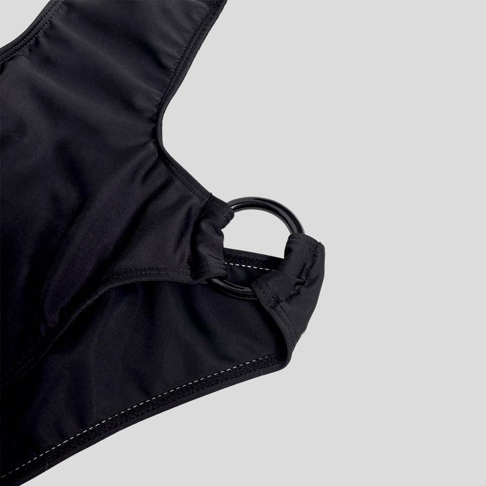 Kobine Women's Grunge Ring Cutout Swimsuit