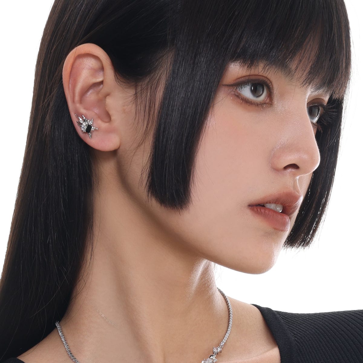 Kobine Women's Punk Meteor Earrings