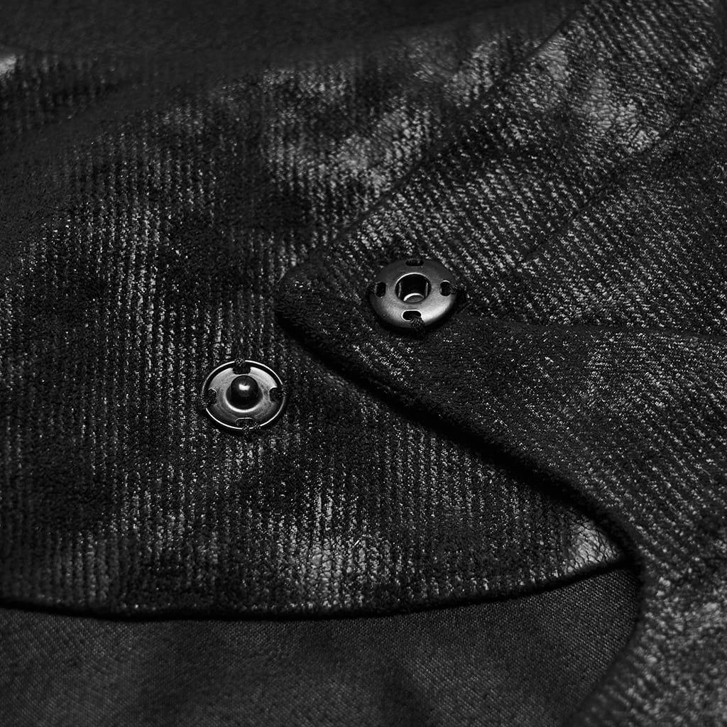 PUNK RAVE Men's Gothic Bat Wing Hooded Cloak