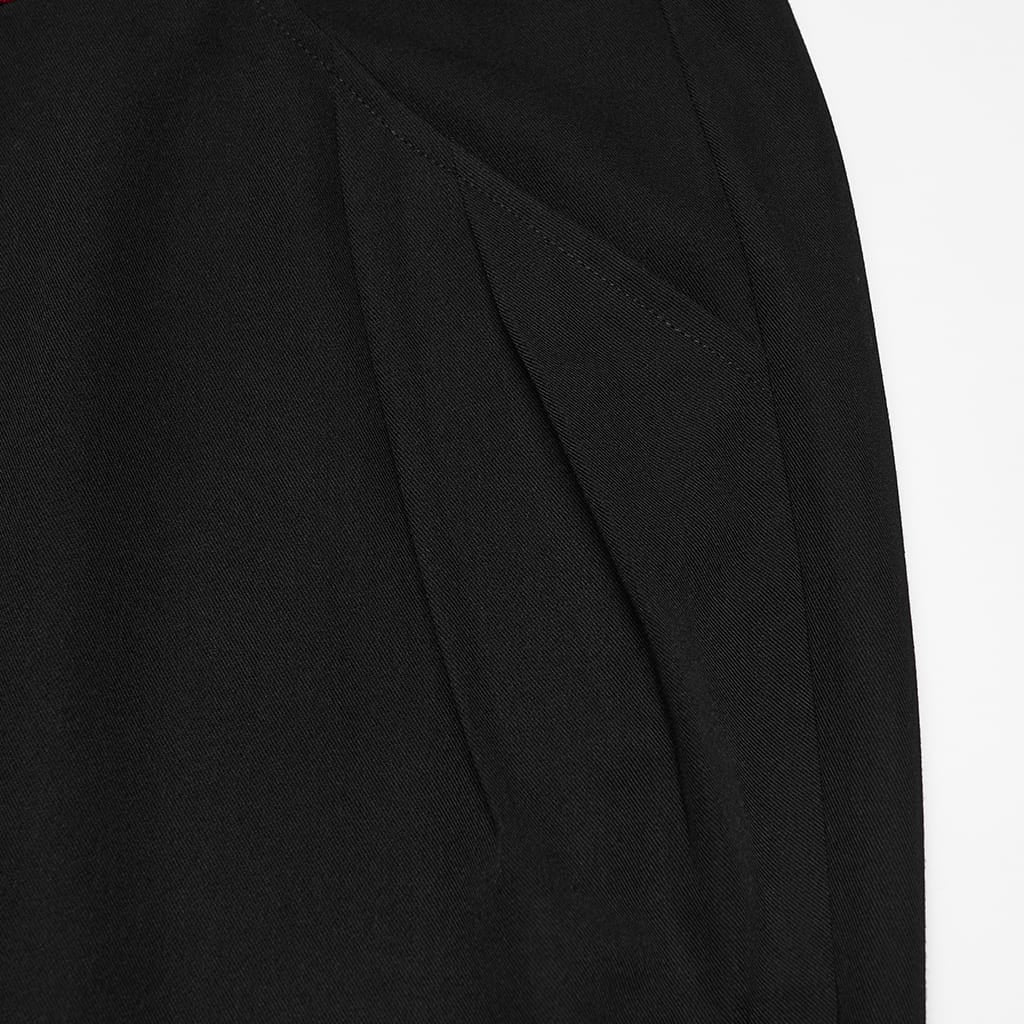PUNK RAVE Men's Gothic Embroidered Patchwork Pants Black
