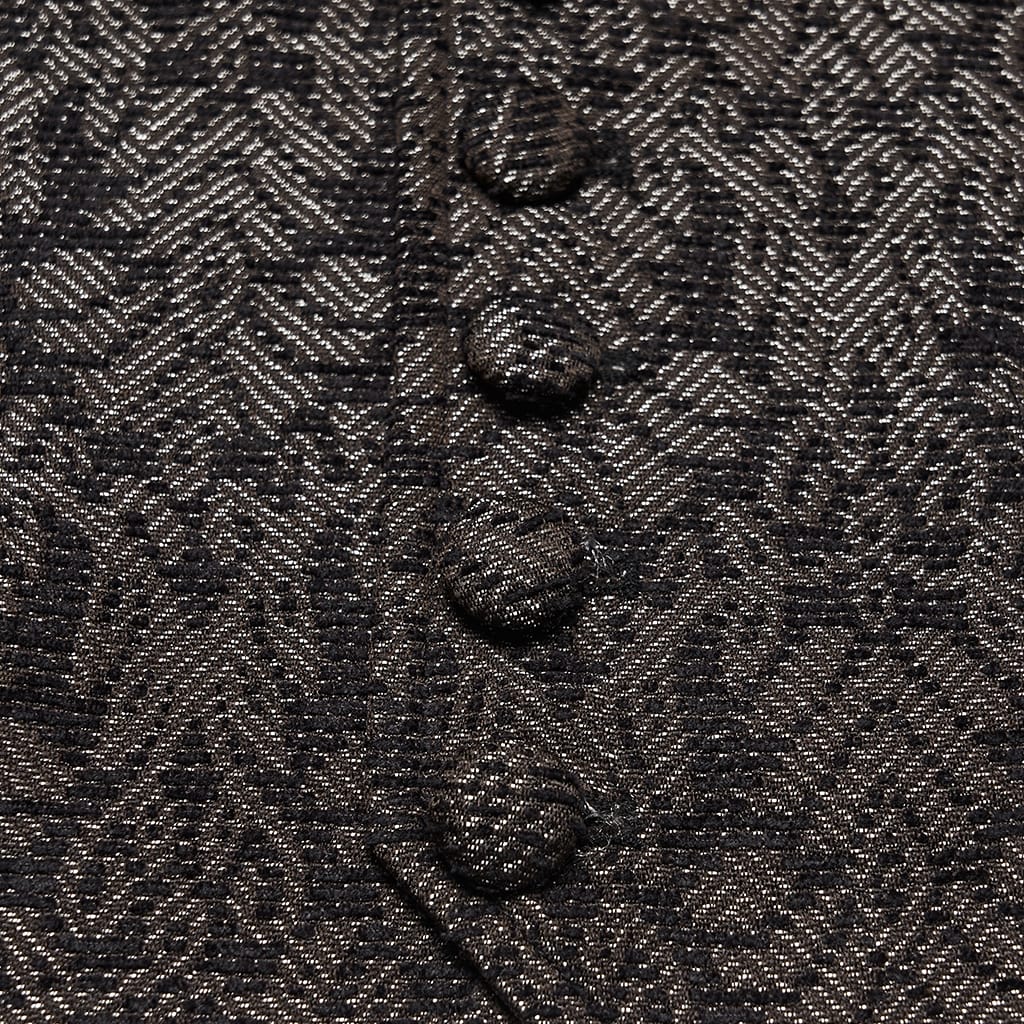 PUNK RAVE Men's Gothic Retro Jacquard Waistcoat