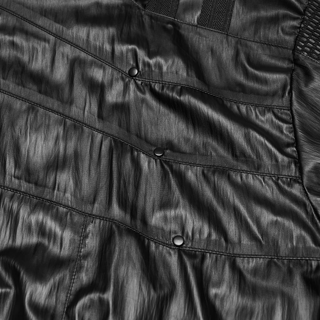 PUNK RAVE Men's Punk Minimalist Hooded Jacket
