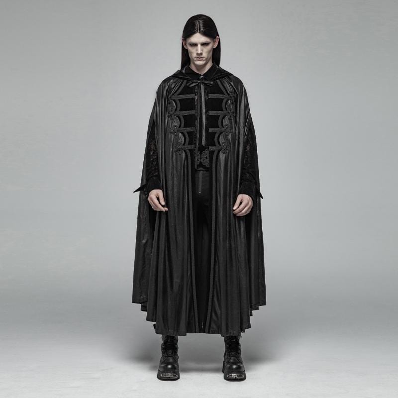 PUNK RAVE Men's Victorian Goth Cloak