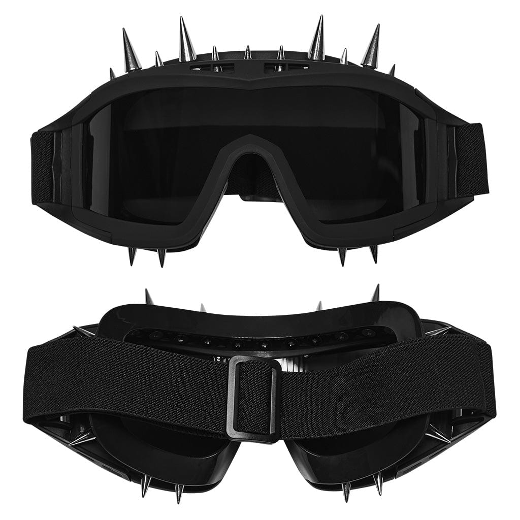 PUNK RAVE Unisex Punk Studded Goggles