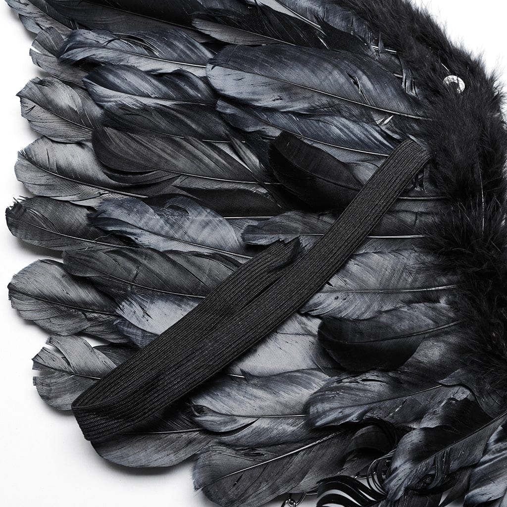 PUNK RAVE Women's Punk Feather Wing Harness