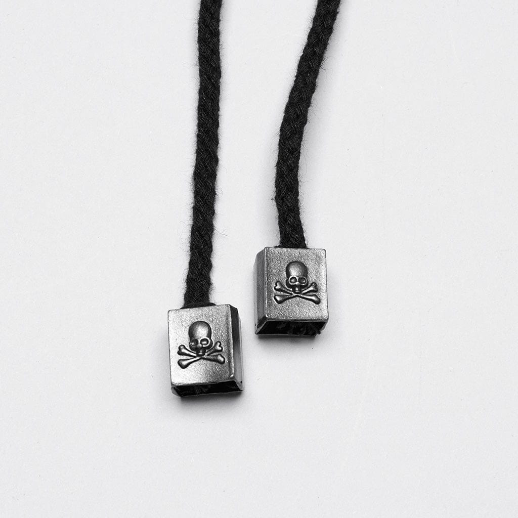 PUNK RAVE Women's Punk Interlaced Buckled Lace-up Underbust Corset