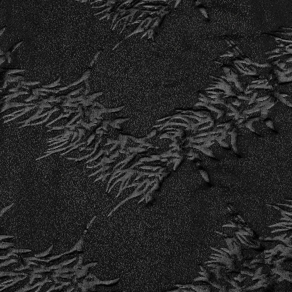 PUNK RAVE Women's Punk Thorns Printed Lace-up Flared Pants Black