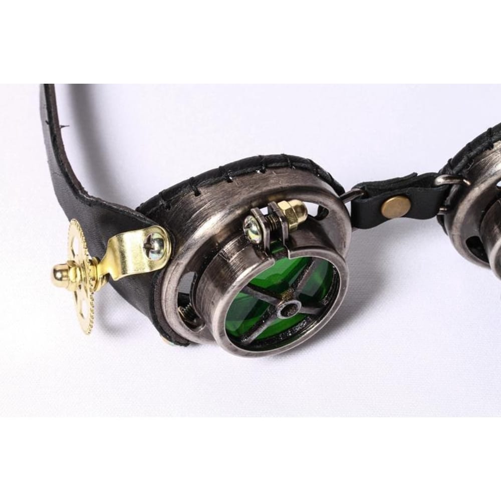 RQ-BL Women's Steampunk Gear Buckle Goggle