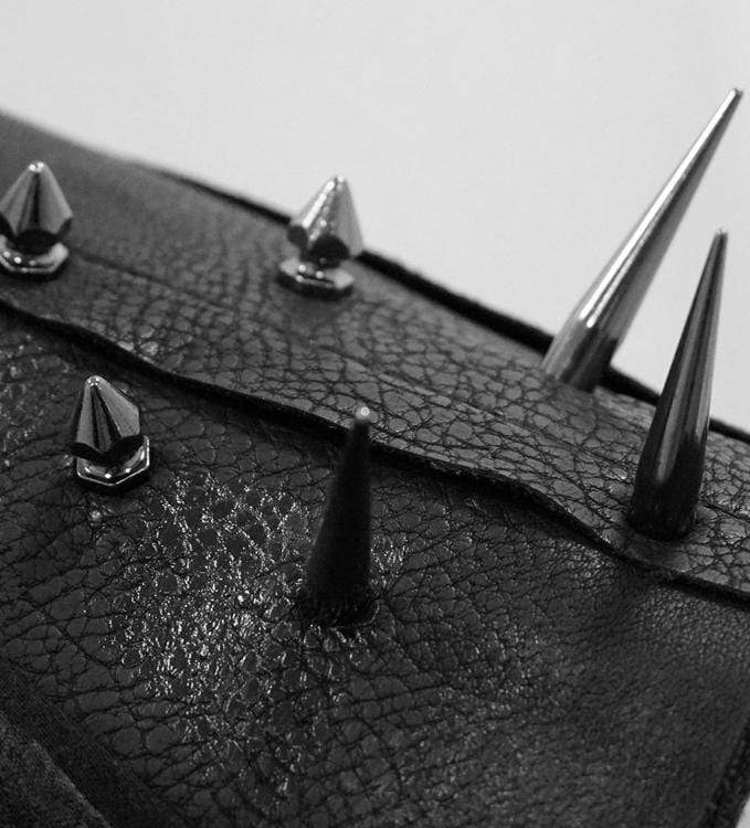 Men's Punk Rivets Lacing Vest