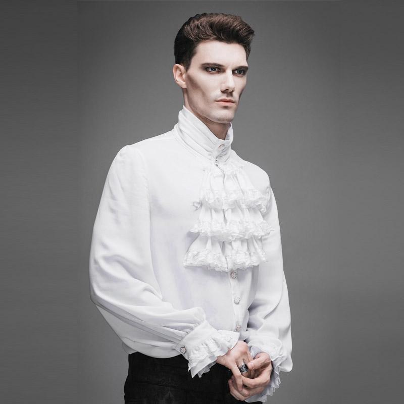 Men's Vintage Ruffled Shirt