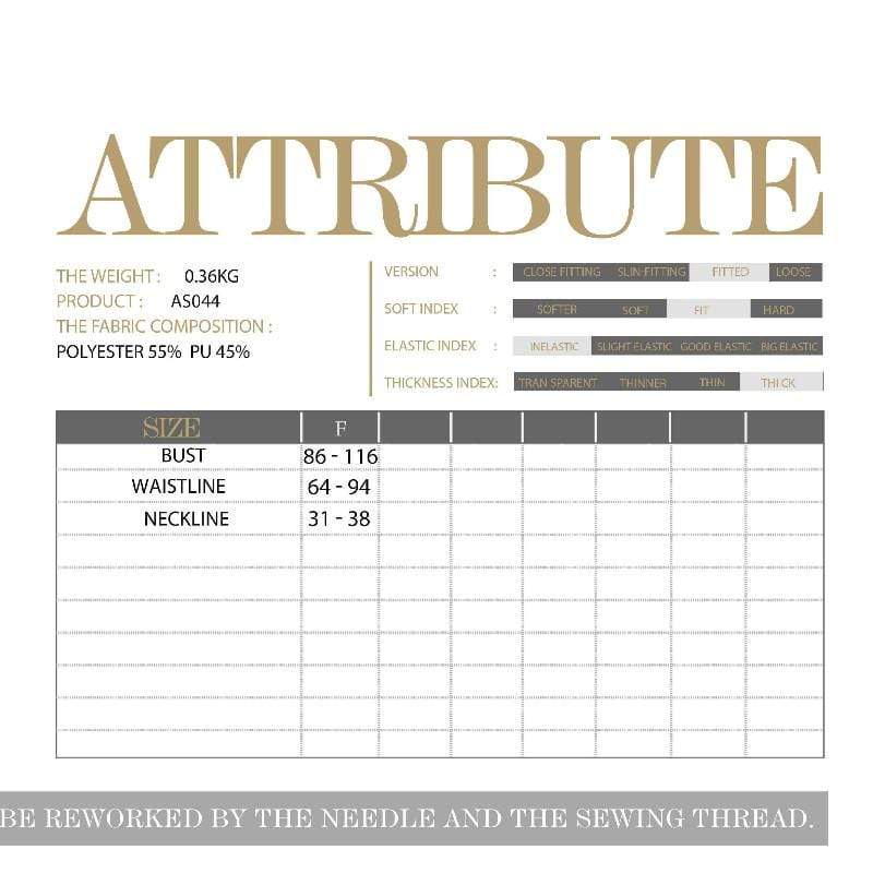 Women's Gothic Punk PU Leather Pocket Harness