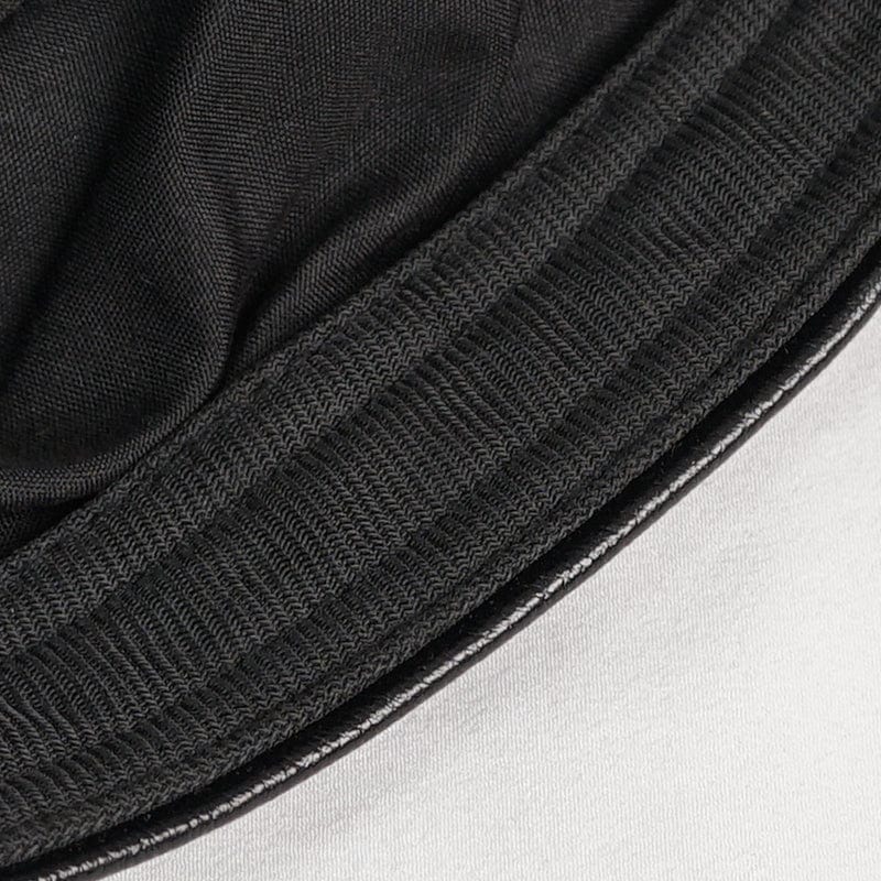 DEVIL FASHION Women's Punk Clips Faux Leather Hat